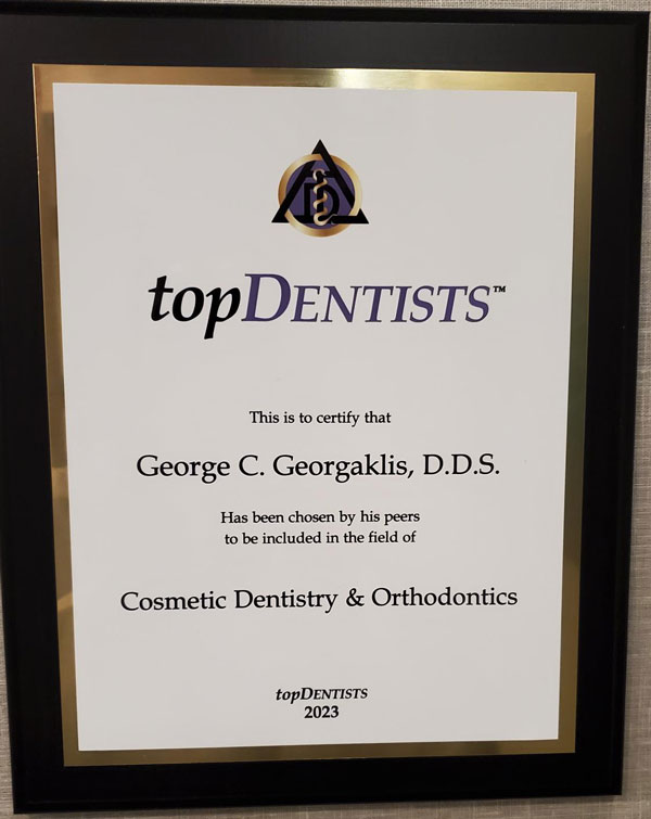 top dentists award